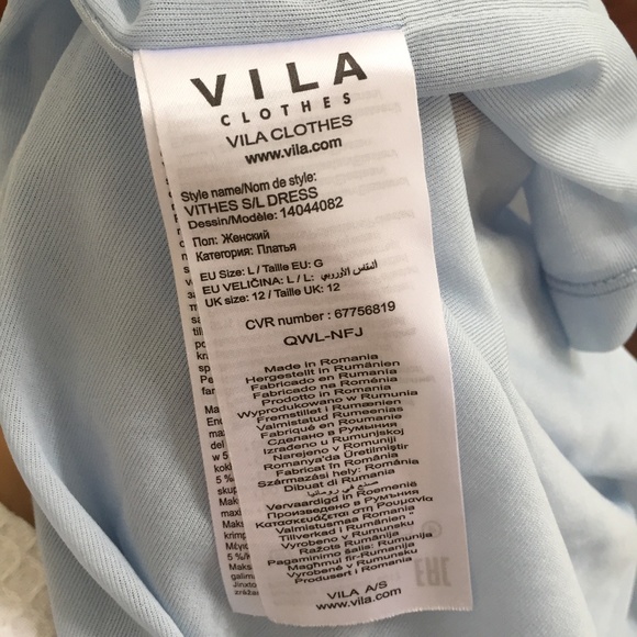 Vila Printed Cami Dress - Picture 5 of 9